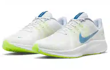 Nike Quest 4 White Blue Yellow