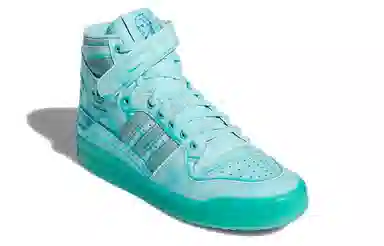 Jeremy Scott x adidas Forum Dipped Mint Blue