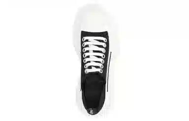 Alexander McQueen Ankle Boots White Black