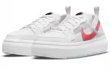 Nike Court Vision 1 Alta TXT White Red
