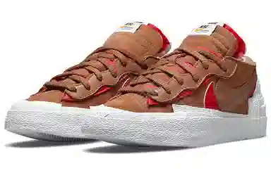 Sacai x Nike Blazer Low "British Tan"