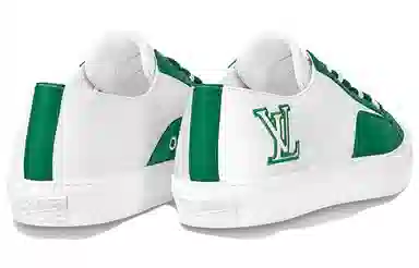 Louis Vuitton Tattoo Low Sneakers White Green