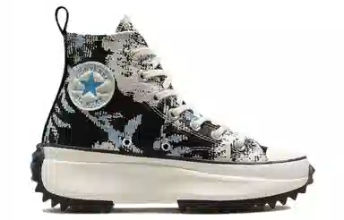 Converse Run Star Hike Black White Blue