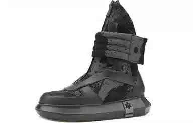 NORVINCY Flyknit Patchwork Martin Boots