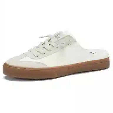 Rockfish Retro Trainer White Caramel