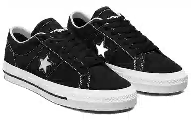 Converse One Star Pro Black White