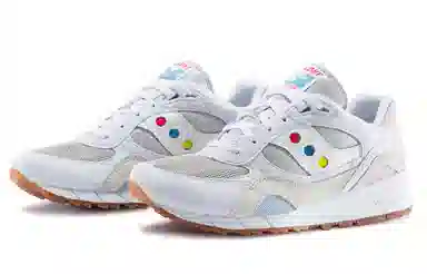 Saucony Shadow 6000 White Blue Yellow