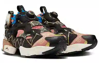 Reebok Instapump Fury Black Pink White