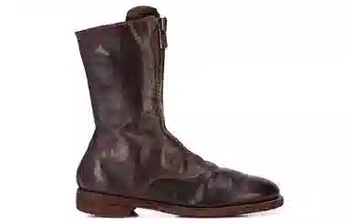 GUIDI High Boots Burgundy