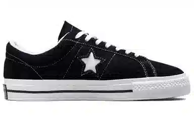 Converse One Star Black White