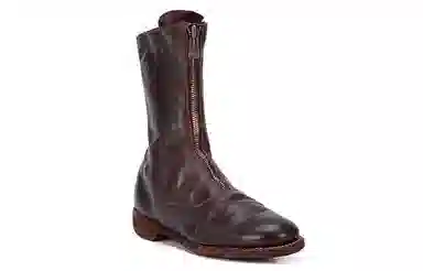 GUIDI High Boots Burgundy