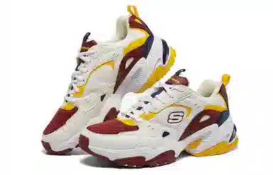 Skechers Stamina V2 White Red