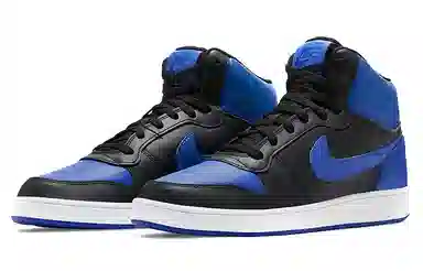 Nike Ebernon Mid Black White Blue