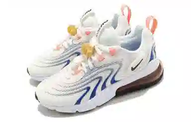 Nike Air Max 270 React ENG White Blue Pink