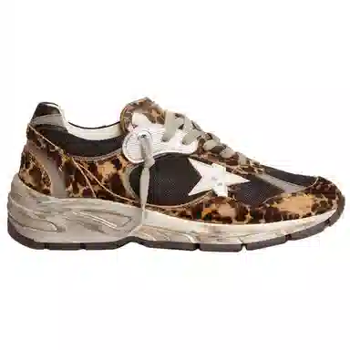 Golden Goose Super-Star Leopard Brown