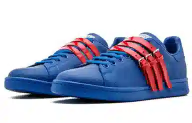 RAF SIMONS x adidas Stan Smith Blue Red