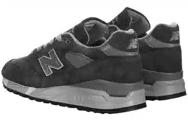 New Balance 998 Black Grey