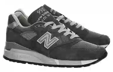 New Balance 998 Black Grey