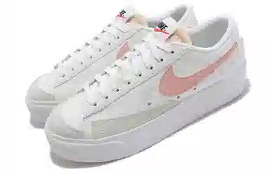 Nike Blazer Low Platform White