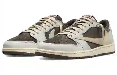 Travis Scott x Air Jordan 1 Low OG "Sail and Ridgerock"