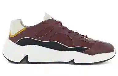 Ecco Chunky Burgundy