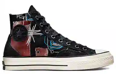 Converse 1970s High Top Black Red Blue
