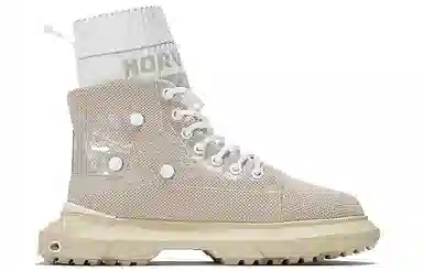 NORVINCY Thick Sole Martin Boots Khaki