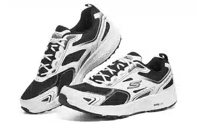 Skechers GO RUN Consistent Black Silver White