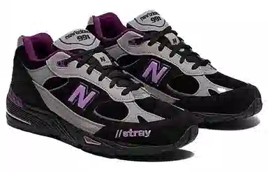 Stray Rats x New Balance 991 Black Purple