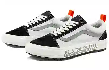 Napapijri x Vans Old Skool Black White