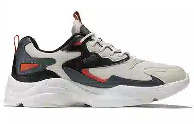 Xtep Retro Dad Shoes White Grey Black