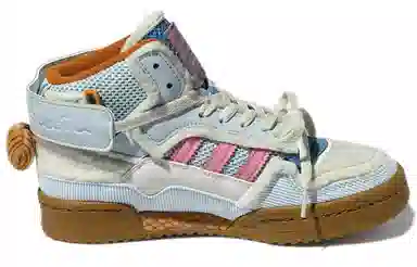 Melting Sadness x Adidas Forum Mid Light Blue