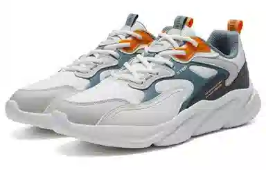 Xtep Lightning Series White Grey Green