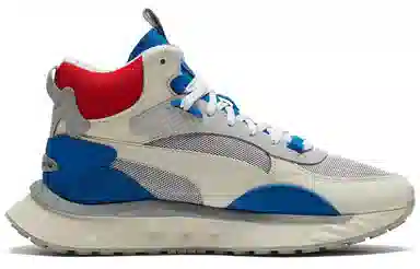 PUMA Wild Rider Mid Blue White
