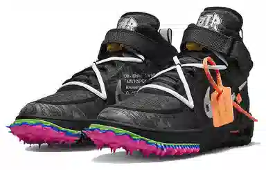 OFF-WHITE x Nike Air Force 1 Mid SP Black