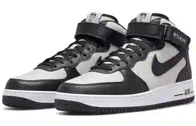 Stussy x Nike Air Force 1 '07 Mid SP Black White