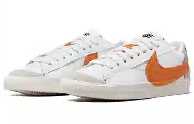 Nike Blazer Low Jumbo White Orange