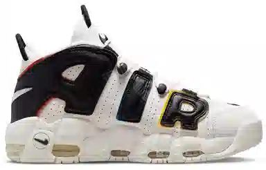 Nike Air More Uptempo White Black