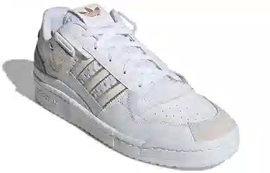 adidas Forum Exhibit Low White Gold