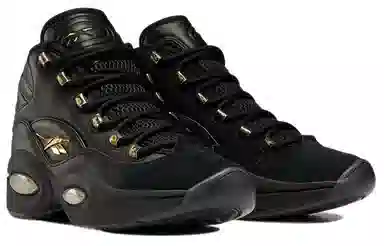 Reebok Question Mid Black Gold