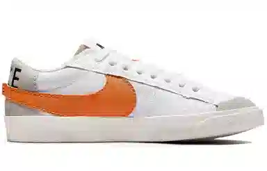 Nike Blazer Low Jumbo White Orange