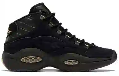 Reebok Question Mid Black Gold