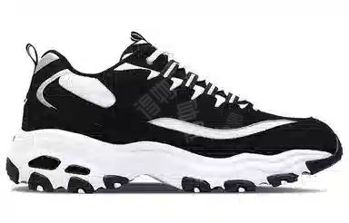 Skechers D'LITES 1.0 Black White