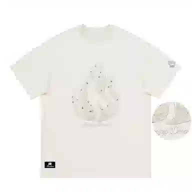 BOS BEAR Flame Embroidery Tee