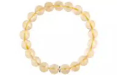 石头记 招财进宝 时来运转寓意八方来财 暴富 做个富婆 小众设计不规则串珠配饰 新中式国朝好运 礼盒款天然 黄水晶 手串 男女同款情侣款