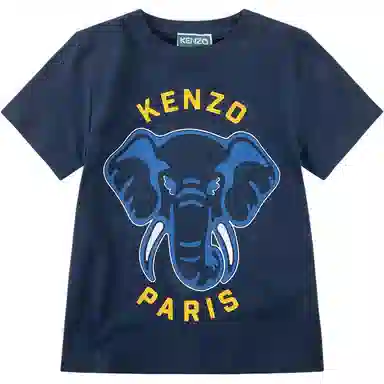 KENZO Short-Sleeved Cotton T-Shirt T