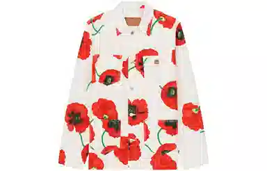 KENZO x Nigo FW22 Poppy Print Jacket White