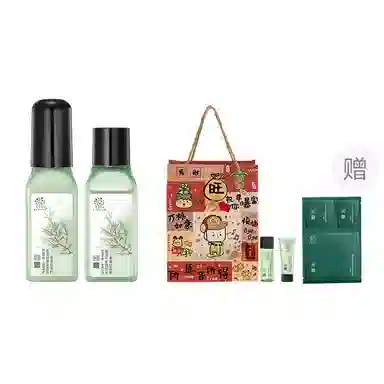 善草纪 茶树清影 护肤套装 祛痘舒缓维稳保湿清爽修护补水控油 水乳两件套