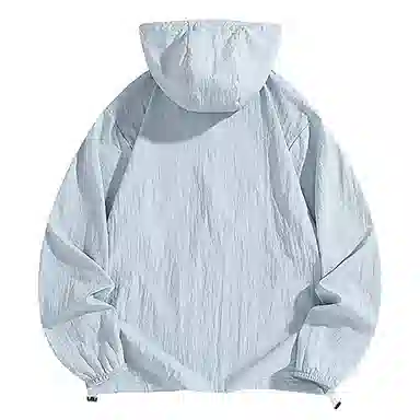 【dme】 美式潮牌超薄款凉感宽松连帽基础款时尚简约百搭休闲防晒服 男女同款