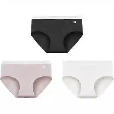 欧迪芬 舒适百搭柔软亲肤运动中腰内裤 女款 组合装